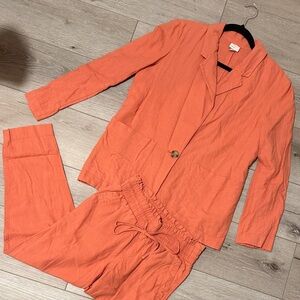 a new day Coral Pantsuit Set